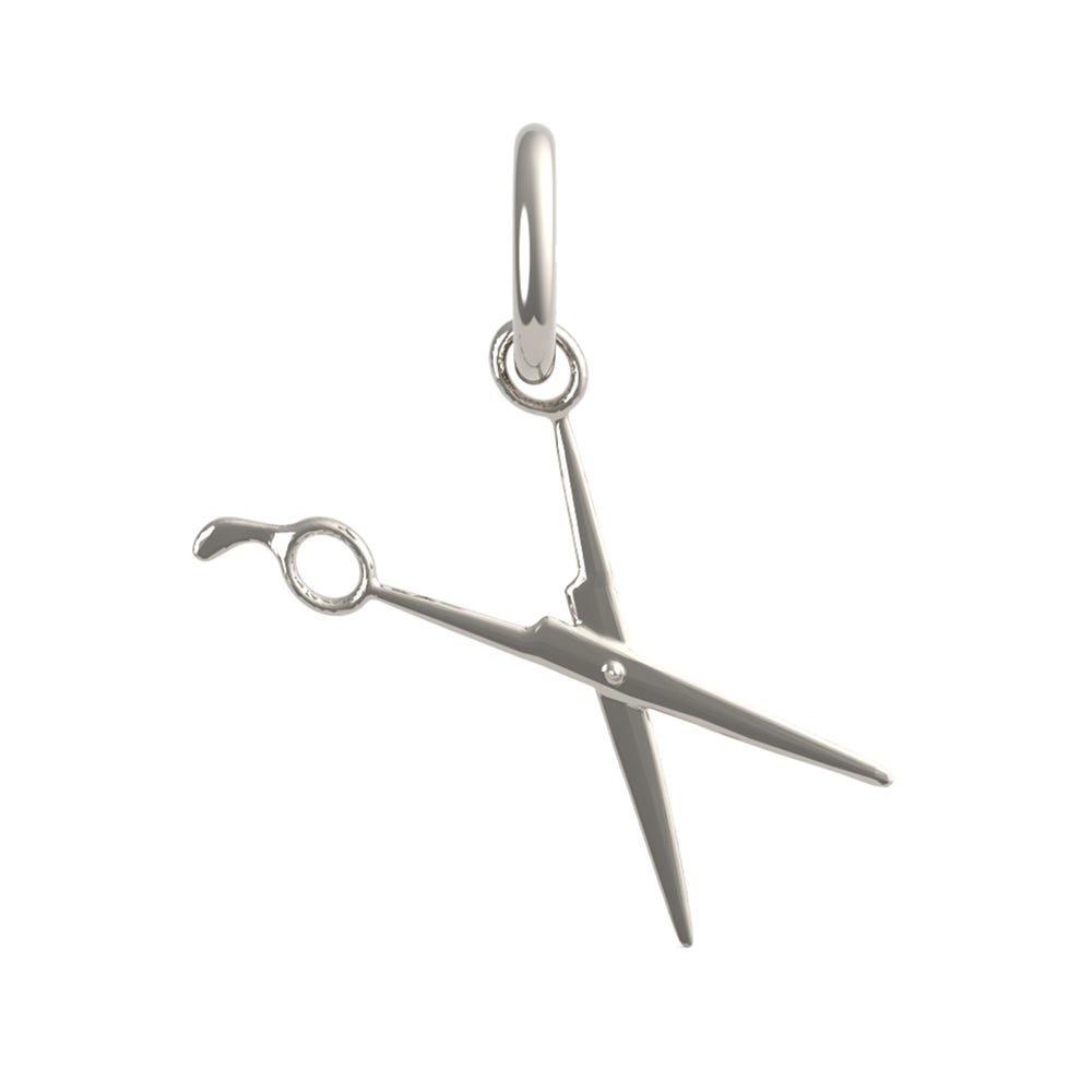 Hair Cutting Scissors Charm