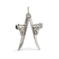 Pair of Skis Charm