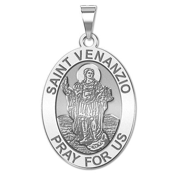 Saint Venanzio - Oval Religious Medal "EXCLUSIVE"