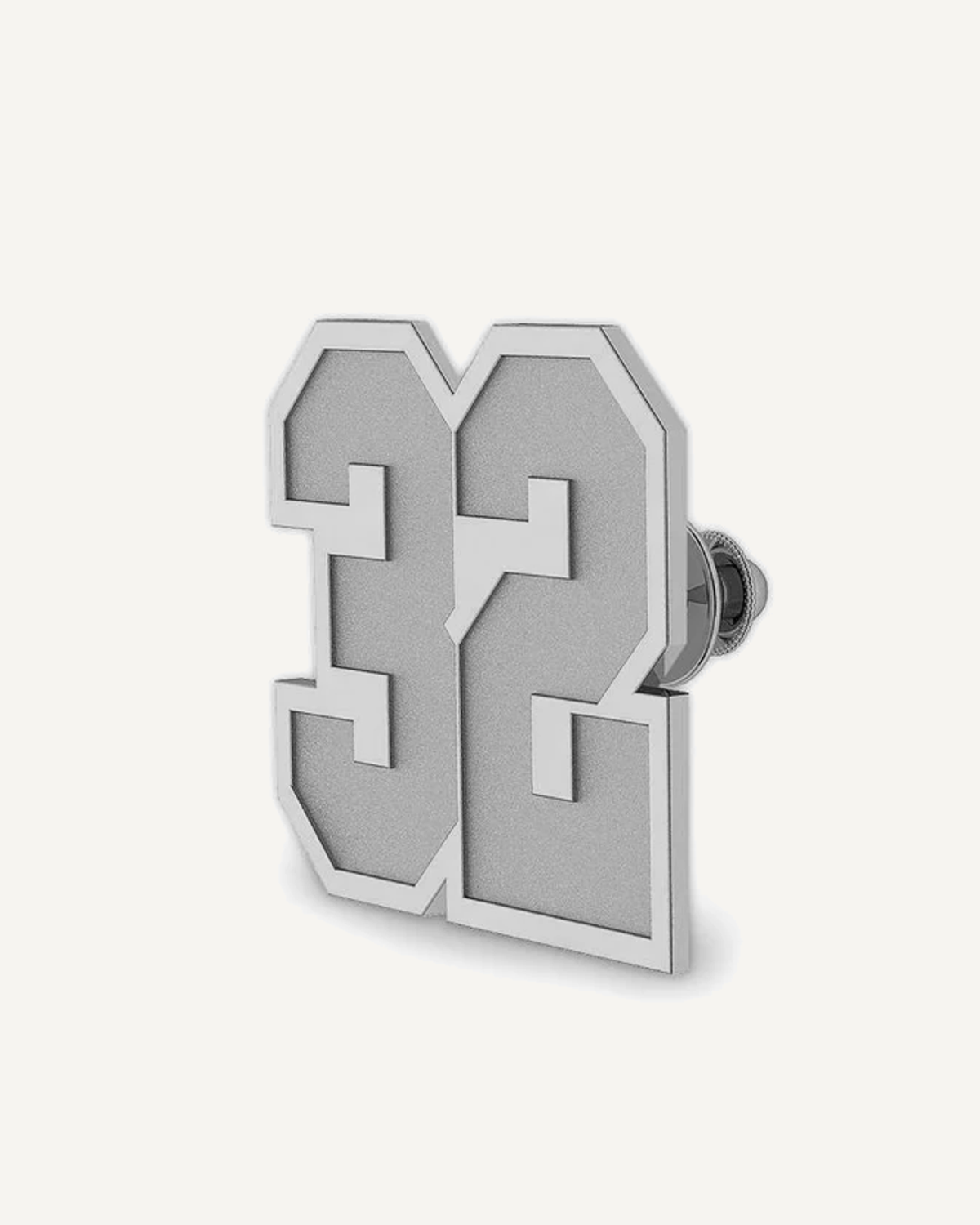 Custom Number Tie tack