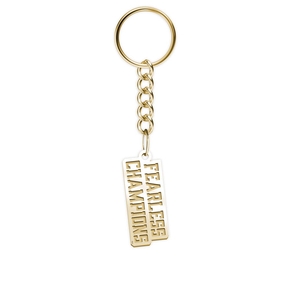 Texas Tech Fearless Champions Keychain