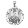 Saint Josephine Bakhita Round Religious Medal