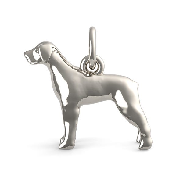 Rottweiler Dog Charm