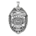 Personalized Delaware Police Badge with Your Rank, Number & Department
