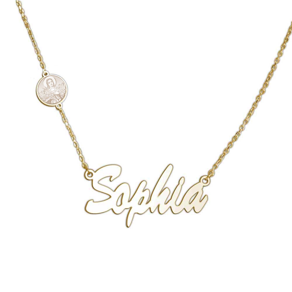 Maria Goretti Custom Name Necklace