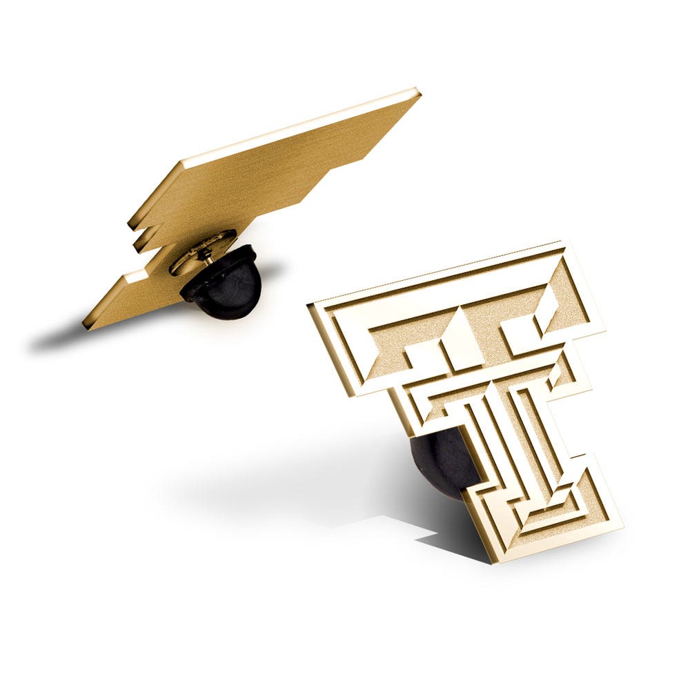 Texas Tech Logo Pin