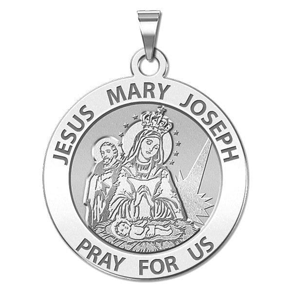 Jesus Mary Joseph Religious Medal (Traditional) "EXCLUSIVE"