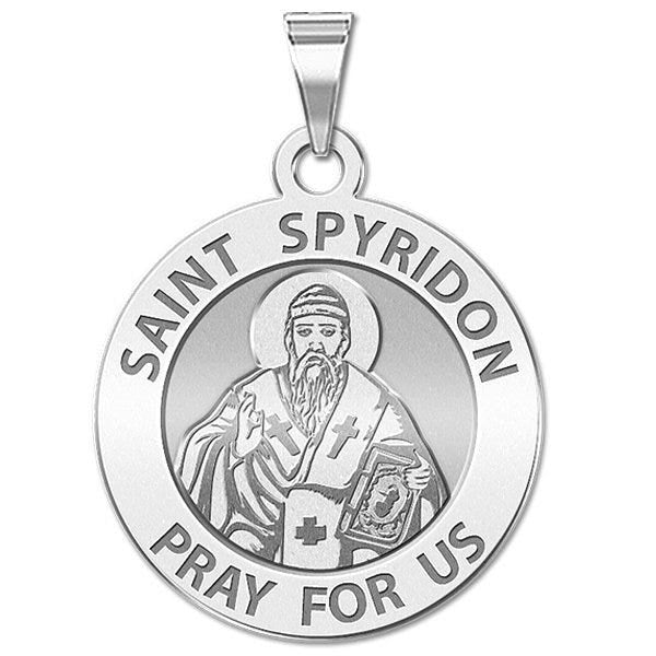 Saint Spyridon Religious Medal