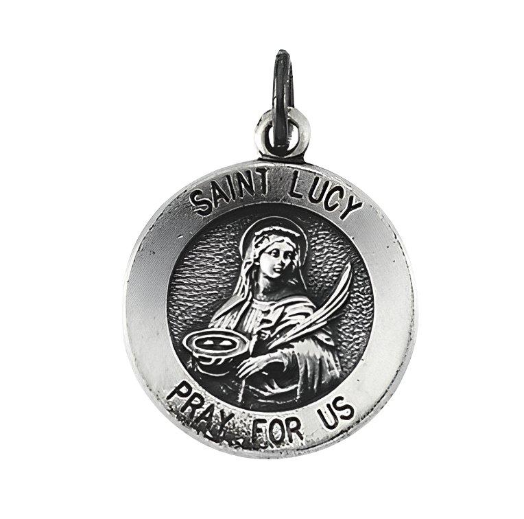 Saint Lucy Religious Medal