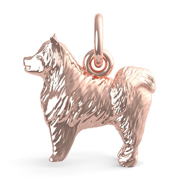 Samoyed Dog Charm