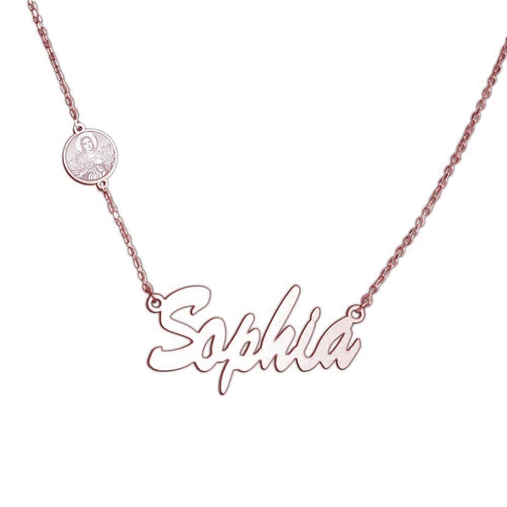 Maria Goretti Custom Name Necklace