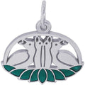 Four Calling Birds Charm