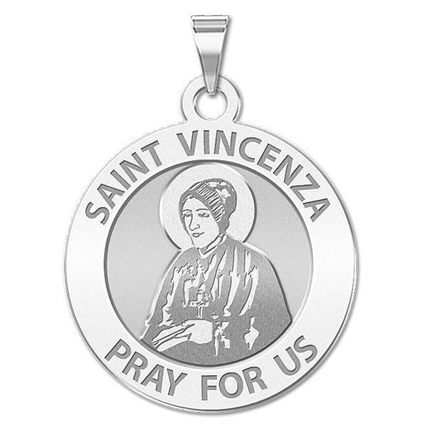 Saint Vincenza Religious Medal