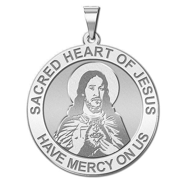 Sacred Heart of Jesus Religious Medal "EXCLUSIVE"
