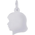 Girls Head Engravable