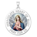 Immaculate Heart of Mary Religious Medal Color