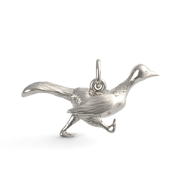 Road Runner Bird Charm