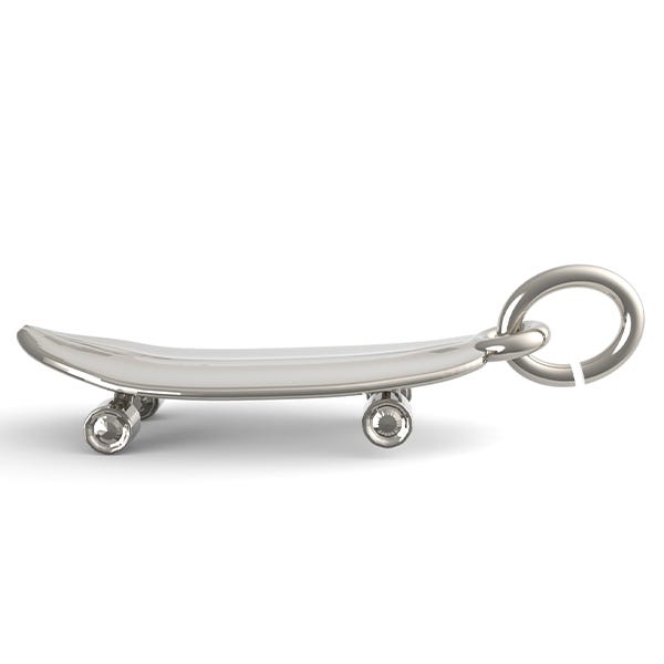 Skate Board Charm
