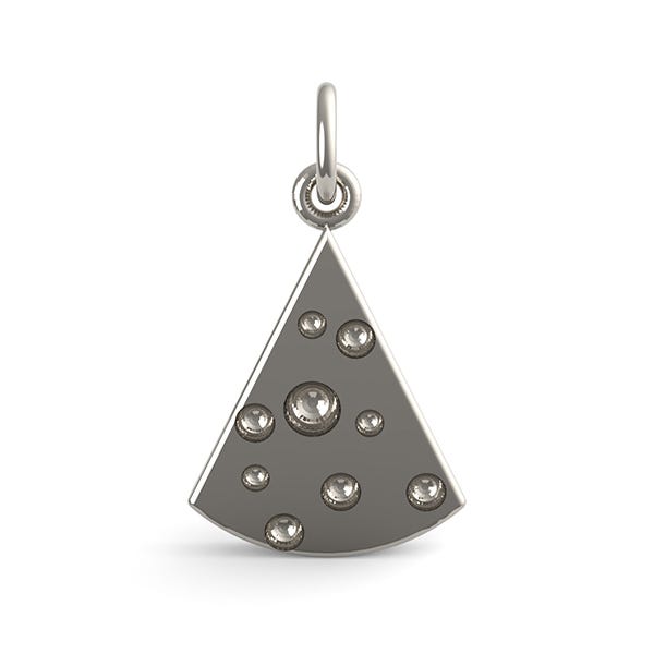 Cheese Wedge Charm 3442