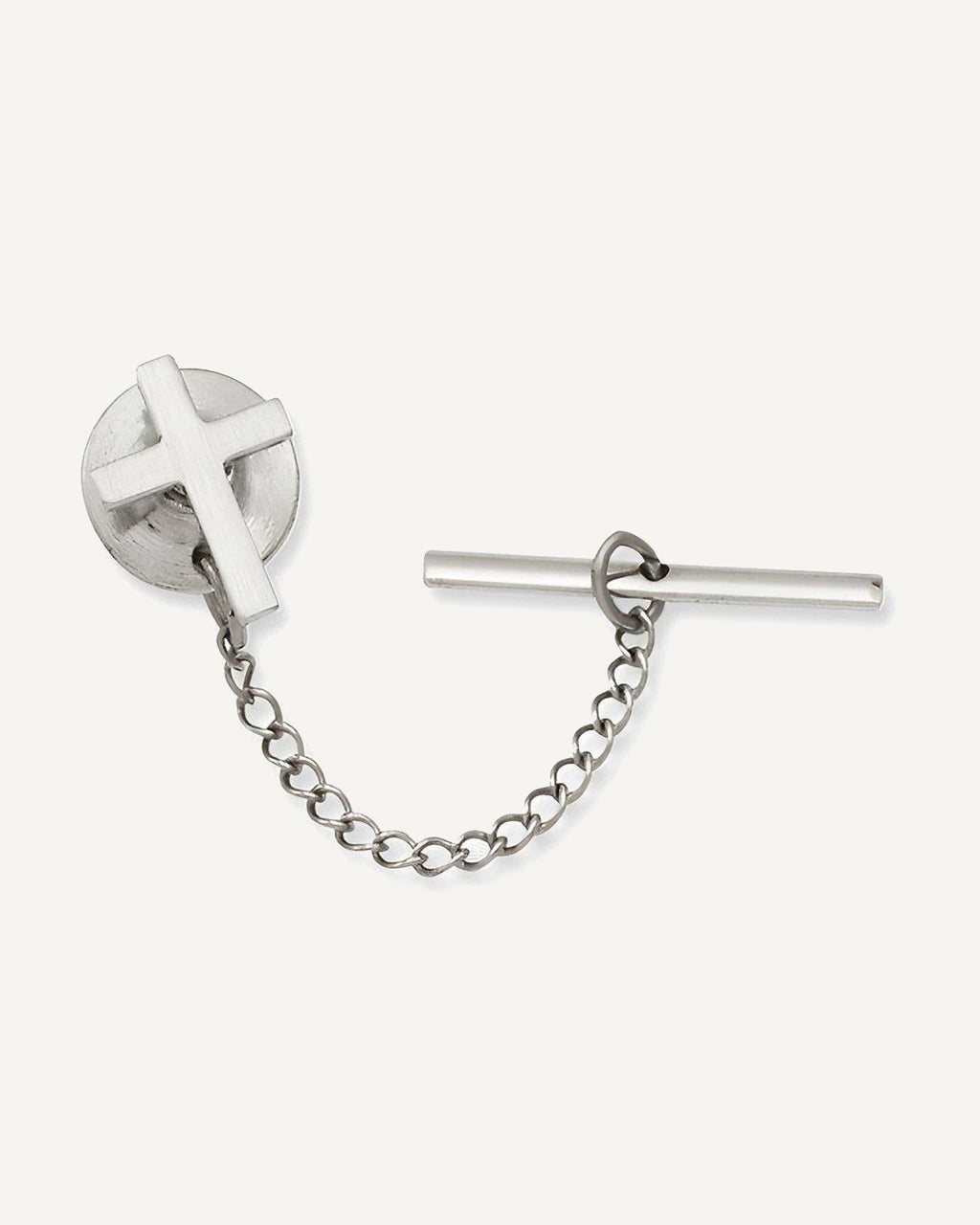 High Polished Cross Tie Tack