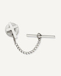 High Polished Cross Tie Tack