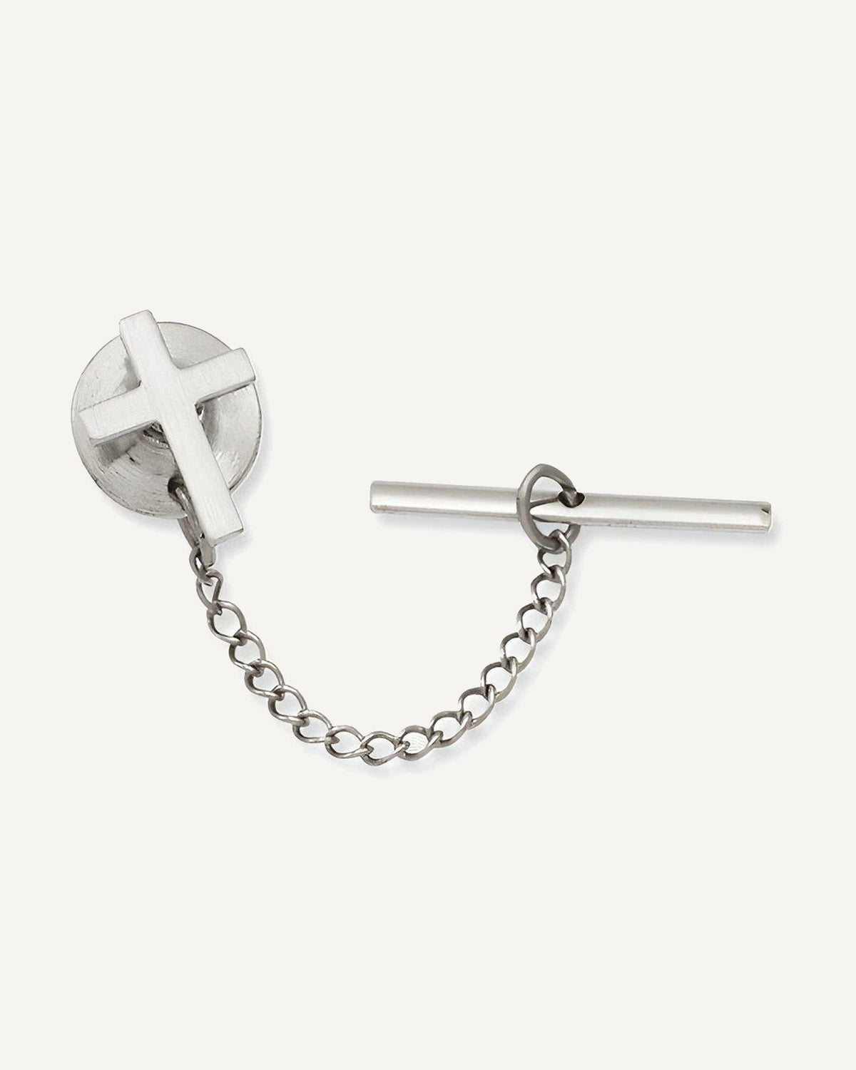 High Polished Cross Tie Tack