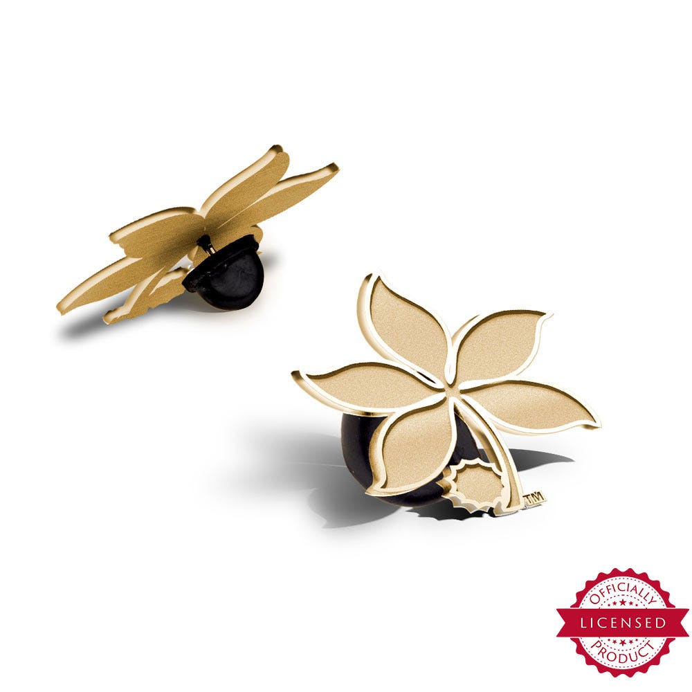 Ohio State University Buckeye Leaf Pin