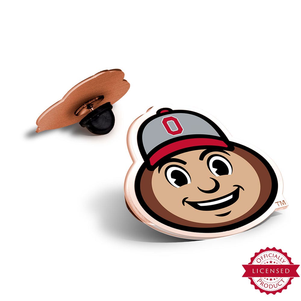 Brutus Color Enamel Pin