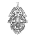 Personalized Topeka Kansas Police Badge with Your Rank, Number & Department