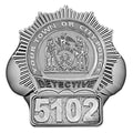 Personalized Detective Badge Ring with Number & Department