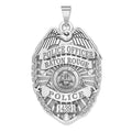 Personalized Louisiana Police Badge with Your Rank, Number & Department