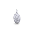 Fisherman Oval Disc Charm