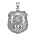 Personalized Bridgeport, Connecticut Police Badge with Your Number