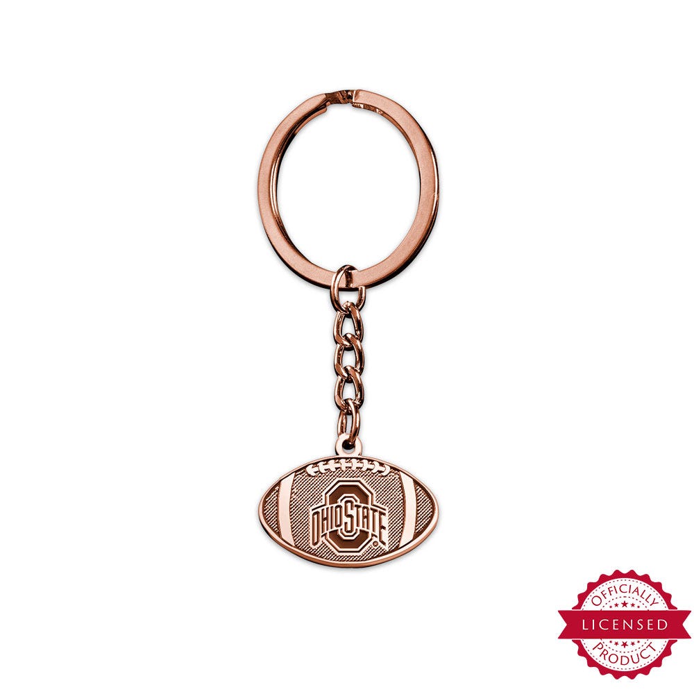 Ohio State University Football Logo Keychain