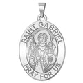 Saint Gabriel Oval Religious Medal