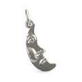 Half Moon with Face Charm