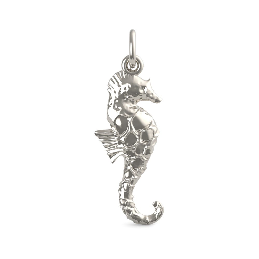 Seahorse w/ Stones Charm