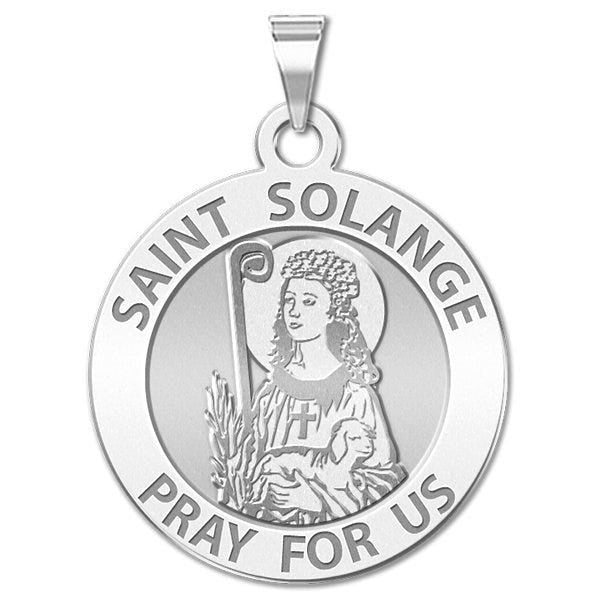 Saint Solange Religious Medal - "EXCLUSIVE"