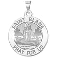 Saint Blane Round Religious Medal