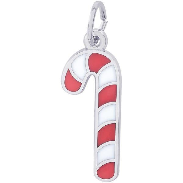 Christmas Candy Cane W/Color Engravable