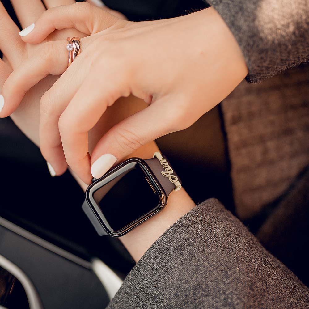 Smart Watch Name Charm