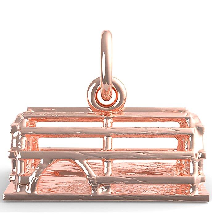 Lobster Trap Bead Charm