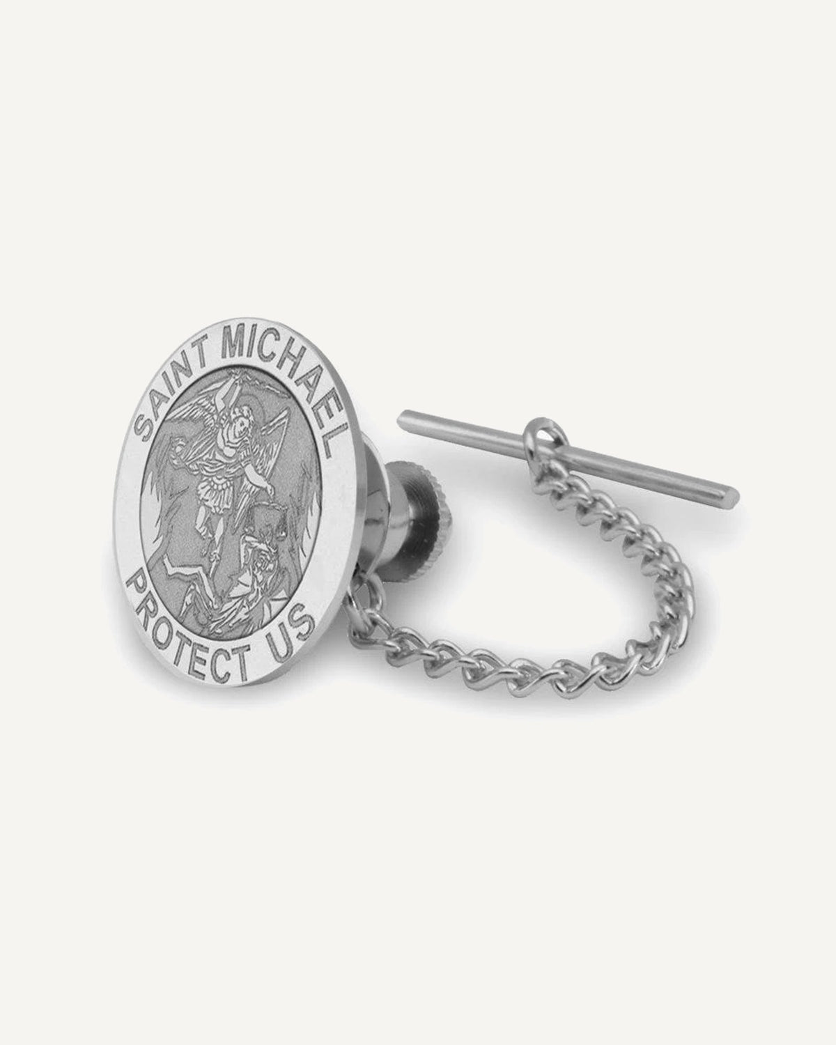 Saint Michael Religious Tie Tack  "EXCLUSIVE"