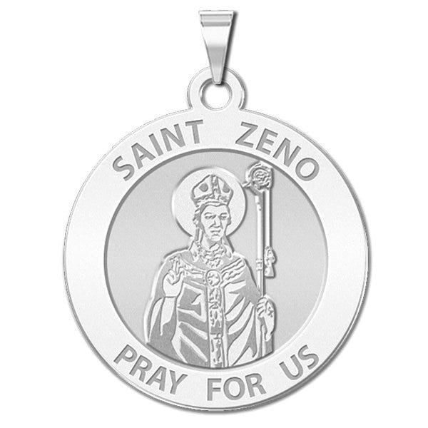 Saint Zeno Religious Medal  "EXCLUSIVE"