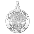 Our Lady of Loreto Religious Medal  "EXCLUSIVE"
