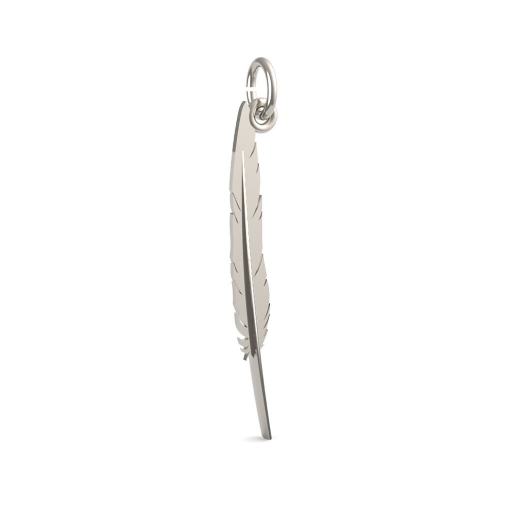 Feather Pen Charm