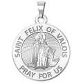 Saint Felix of Valois Round Religious Medal