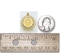 14K Gold Confirmation Religious Medal