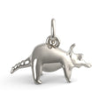 Triceratops Dinosaur Charm