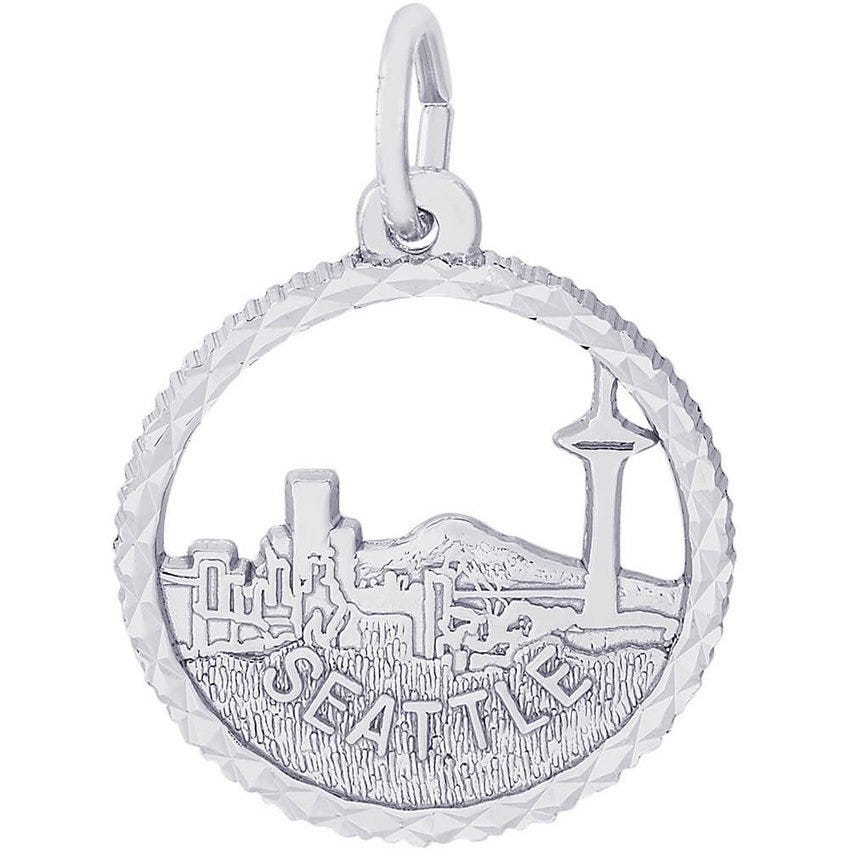 Seattle Skyline Engravable